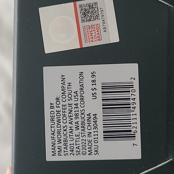 NWT ASU Starbucks Campus Collection Cold Cups set (5 cups, 5 lids, 5 str… - Picture 5 of 5